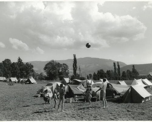 Campingurlaub in den 50er Jahren